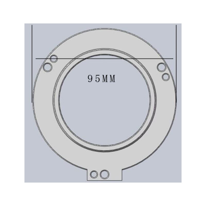 Artesky Skywatcher Adapters voor 2" UltraLight V3 OAZ