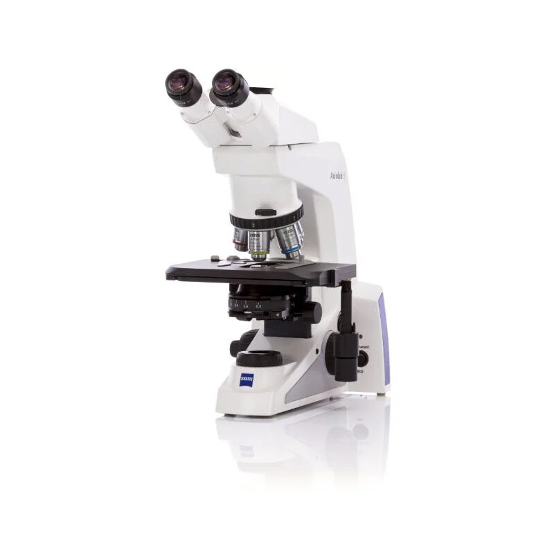 ZEISS Microscoop , Axiolab 5, PH, trino, infinity, plan, 5x, 10x, 40x, 10x/22, Dl, LED, 10W, incl. Camera adapter