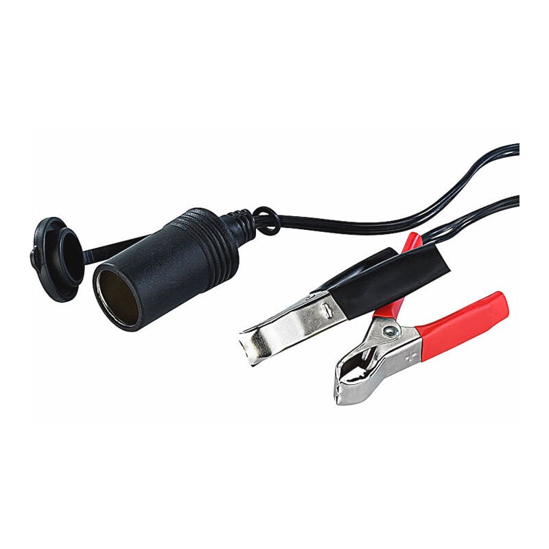 TS Optics Stroomkabels voertuig stekker elektrisch systeem/krokodillenklemmen 12V 8A