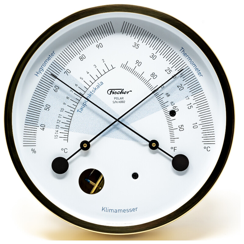 Fischer Weerstation POLAR thermohygrometer