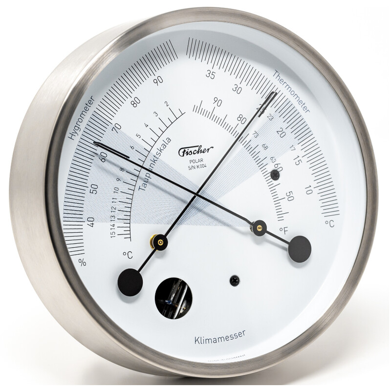 Fischer Weerstation POLAR thermohygrometer