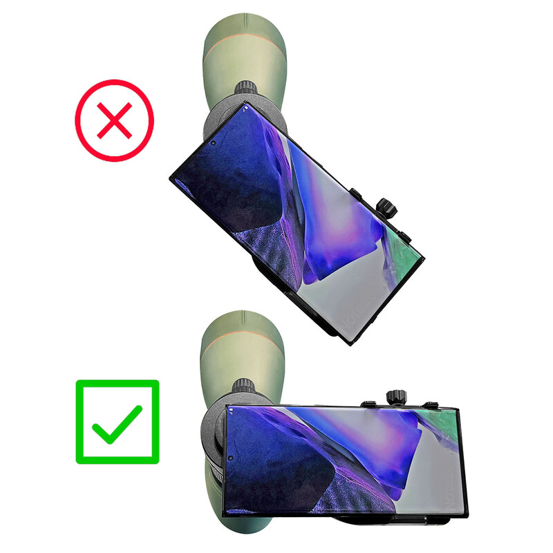 Kowa Smartphone adapter TSN-Twist-Up sluitringen