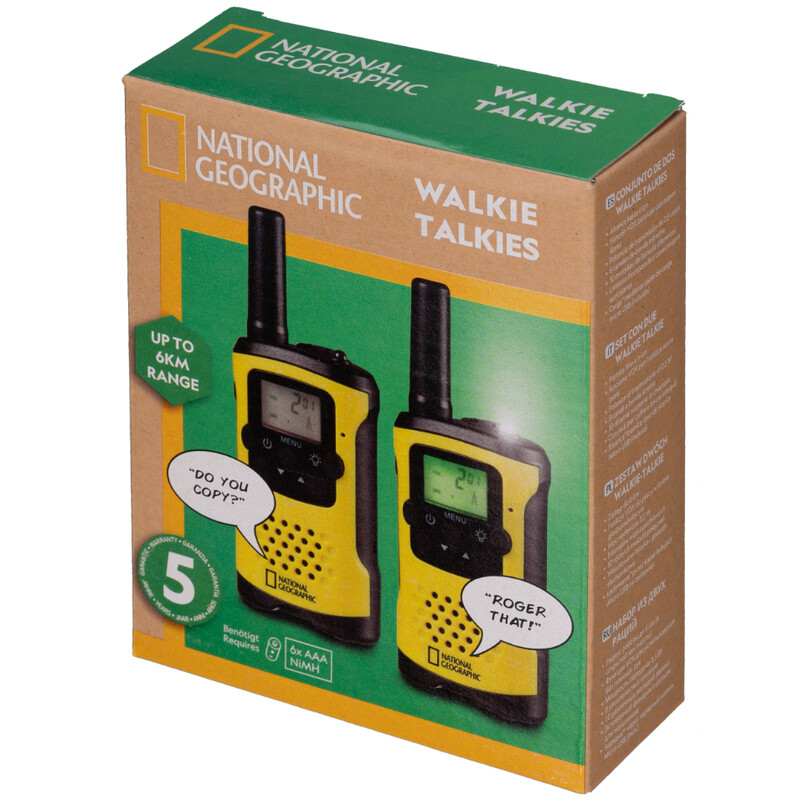 National Geographic Walkietalkies 6km