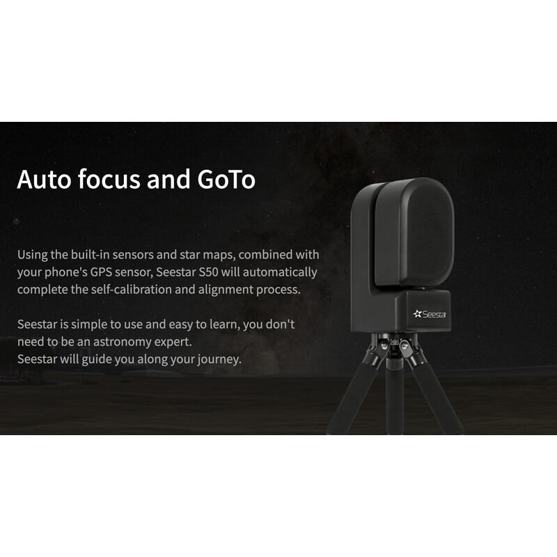ZWO Smart Telescope AP 50/250 Seestar S50