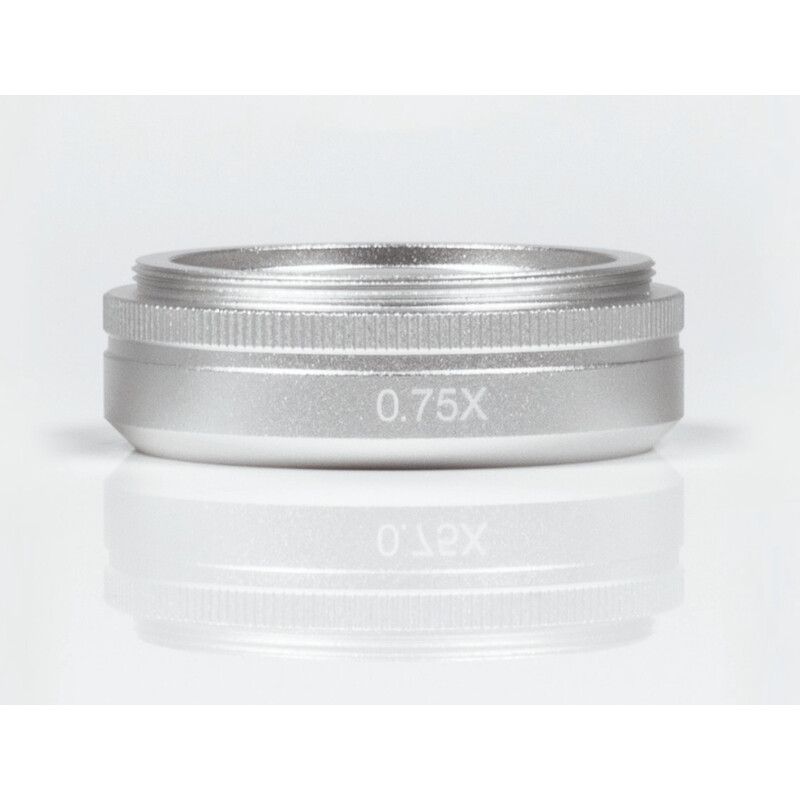 Motic objectief 0.75x (WD=120mm); (alleen SMZ160)