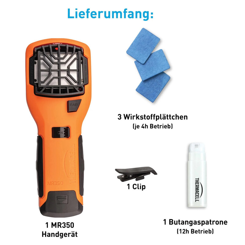 Thermacell Muggenafweermiddel Proactive MR-350 oranje