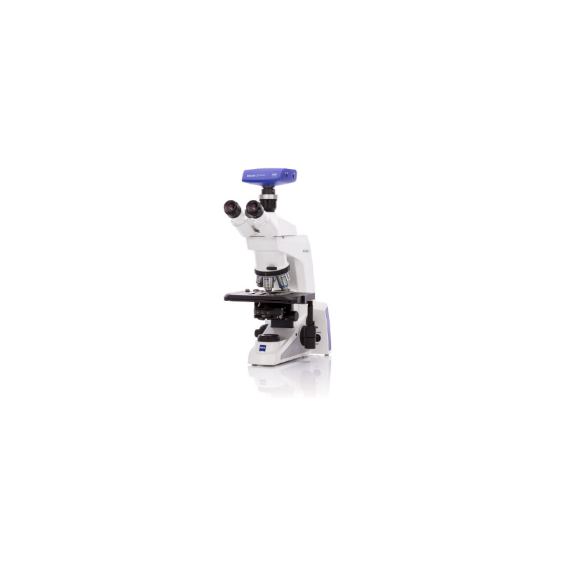 ZEISS Microscoop Mikroskop , Axiolab 5 für LED Auflicht Fluoreszenz, trino, 10x/22, infinity, plan, 5x, 10x, 40x, 100x, DL, 10W, inkl Kamera