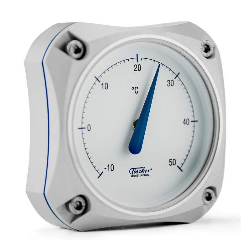 Fischer Weerstation Cockpit Thermometer Editie Zilver