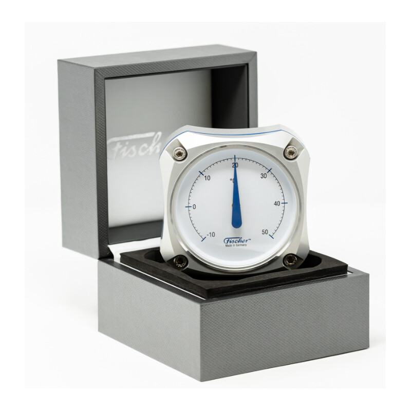 Fischer Weerstation Cockpit Thermometer Editie Zilver
