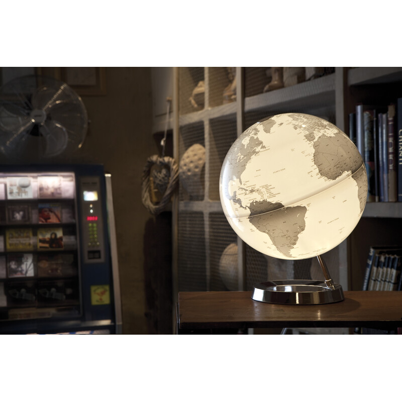 Atmosphere Globe Light&Colour Metal Crome 30cm