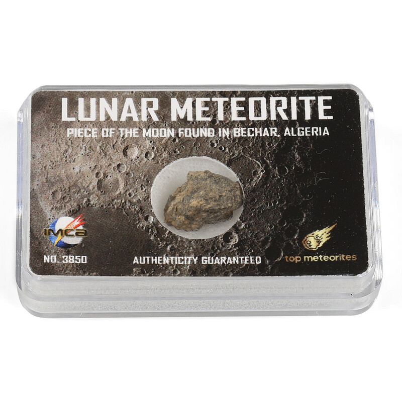 Top Meteorites Echte maan meteoriet Bechar Algerije 1-1.25g
