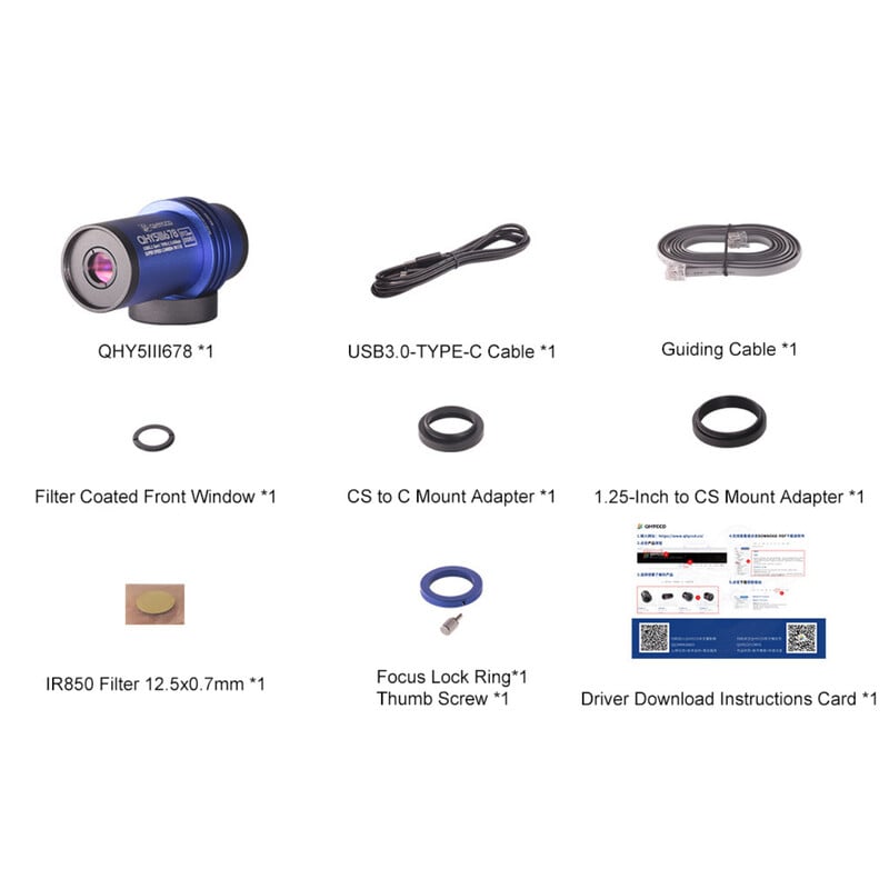 QHY Camera 5III 678M Mono