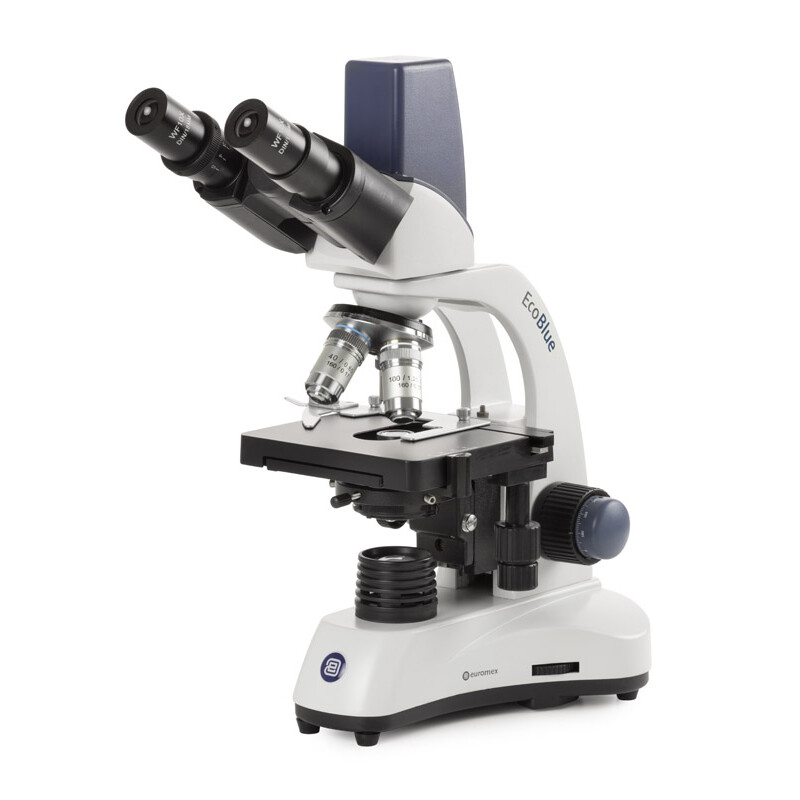 Euromex Microscoop EC.1157, bino, Digitaal, 40x-1000x, DL, LED, 10x/18 mm, Kruistafel, 5 MP