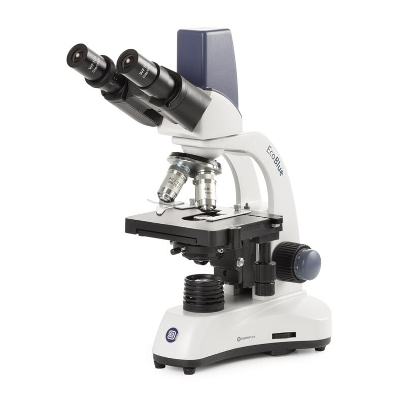 Euromex Microscoop EC.1657, bino, Digitaal, 40x-600x, DL, LED, 10x/18 mm, Kruistafel, 5 MP