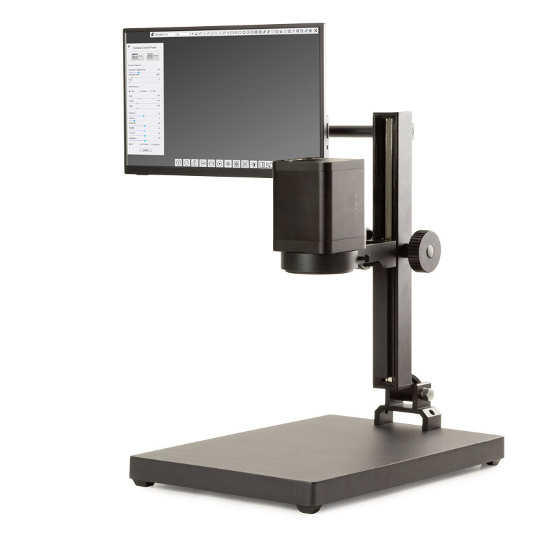 Euromex Microscoop MacroZoom MZ.4700-HDS, 8-51,4/514x, LED 12, 60 fps, 2 MP, 4K, WiFi & USB