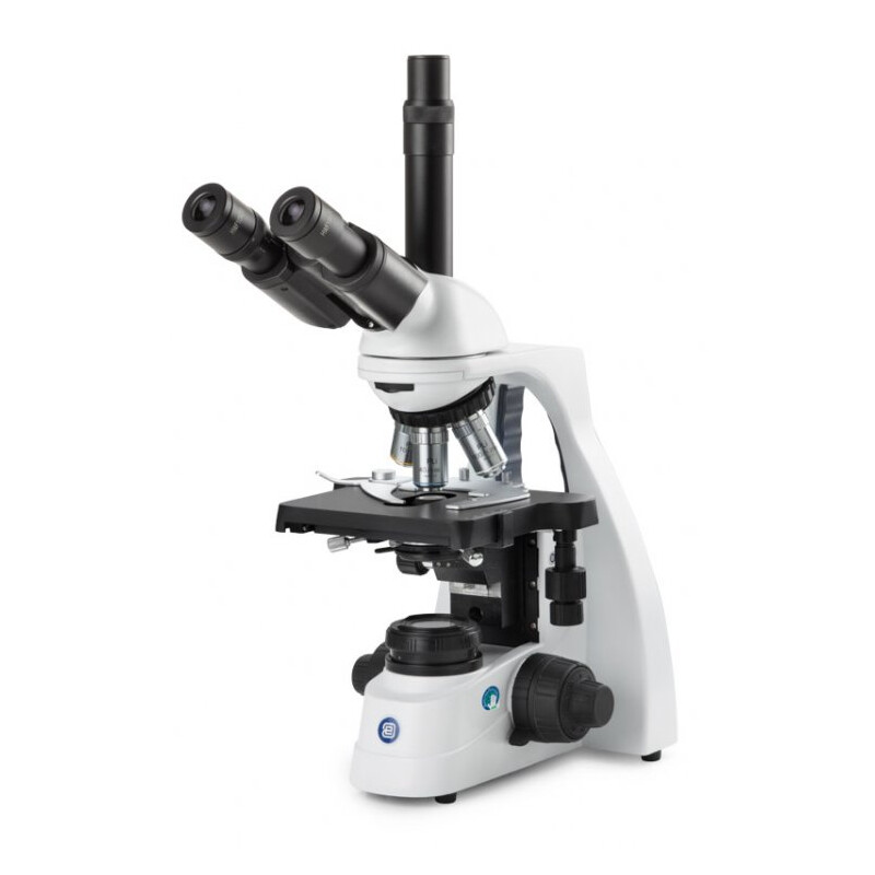 Euromex Microscoop BS.1153-EPL/DF, DF,  trino, 10x/20 mm, PL, 40x-1000x, DL, 5W LED