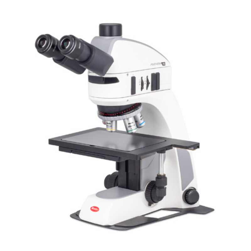 Motic Microscoop Panthera TEC MAT BD-T trino; INFINITY, plan, 50x-500x, 10x/22mm; Al/Dl, LED, 3W LED.