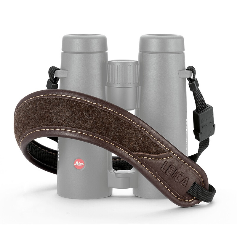 Leica Loden draagriem, bruin