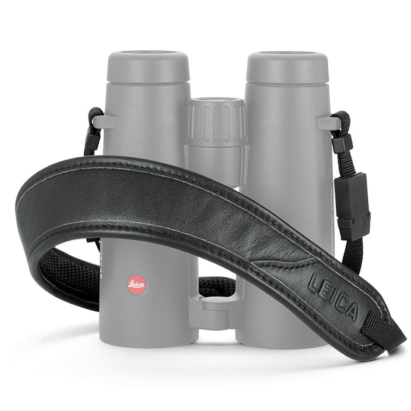 Leica Leren draagriem, zwart