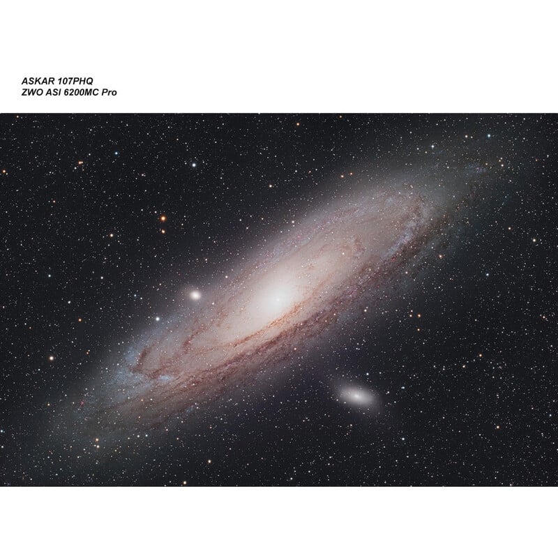 Askar apochromatische refractor AP 107/740 107PHQ OTA