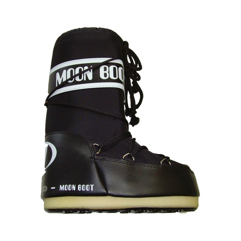 fusie Heb geleerd Expertise MOON BOOT Original Moonboots ® schwarz Größe 42-44 (Fast neuwertig)