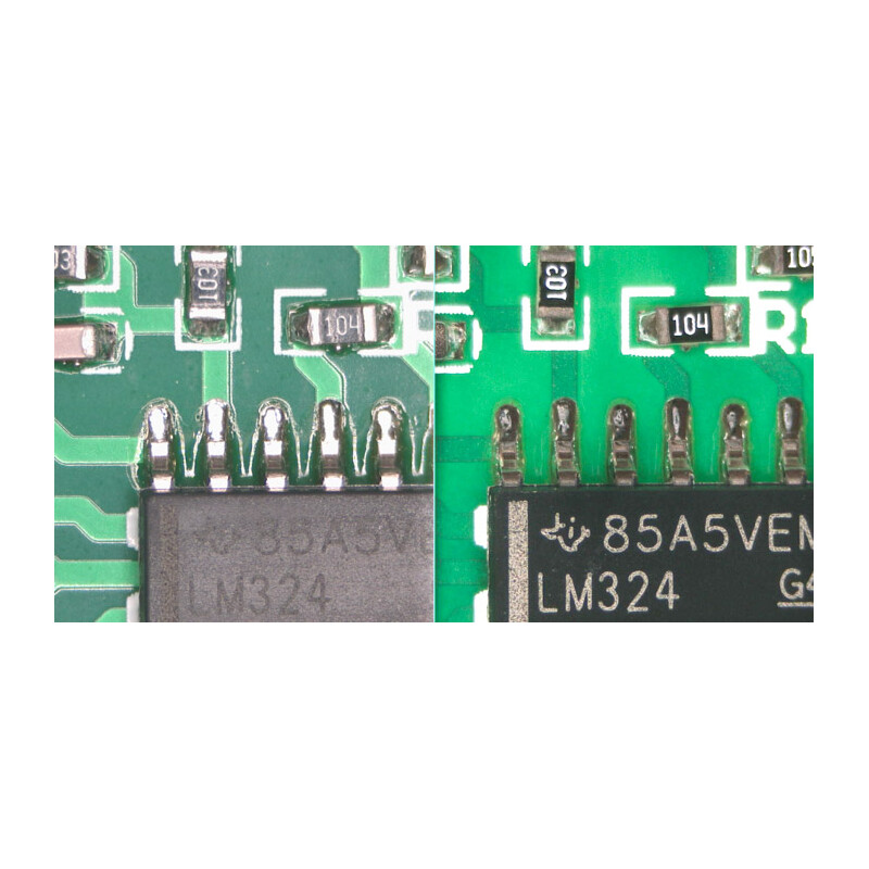 Euromex ringlamp LE.1975, polarisatie, 16 LED’s