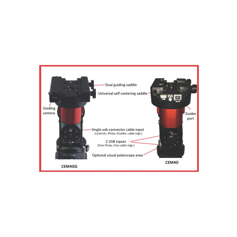 iOptron Montierung CEM40G GoTo LiteRoc (Fast neuwertig)