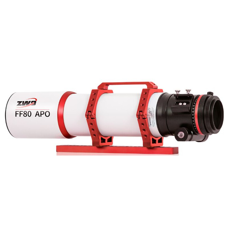ZWO Telescoop FF80 AP 80/600 Quadruplet met AM3 en Carbon Statief