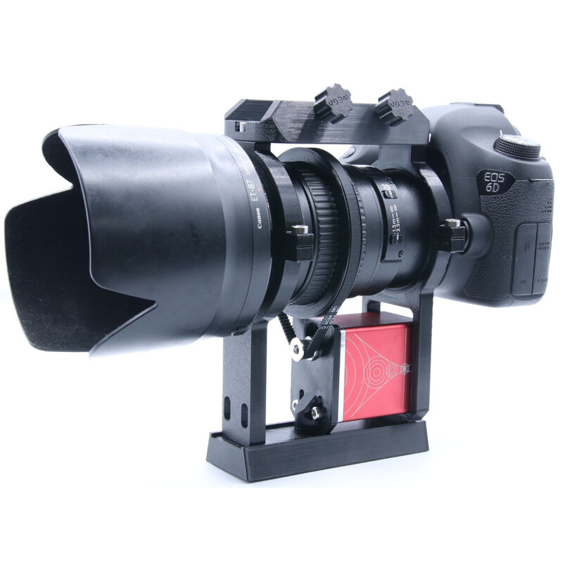 Astroprints EAF motorbevestigingsset met klem, rail en Accessoireschoen voor Canon EF 200/F2.8L