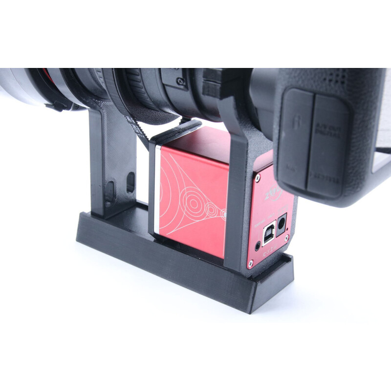 Astroprints EAF motorbevestigingsset met klem, rail en Accessoireschoen voor Canon EF 200/F2.8L