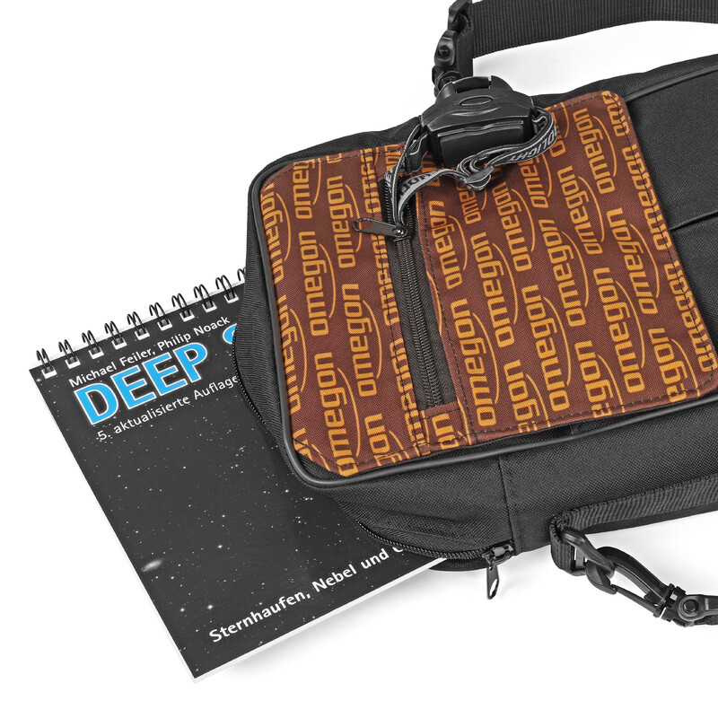Omegon Transporttas Kara voor accessoires/Powerbank/literatuur/verrekijker