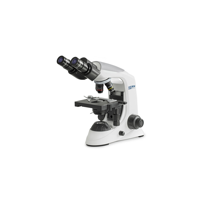 Kern Microscoop Bino Achromat 4/10/40/100, HWF10x18, 3W LED, OBE 132