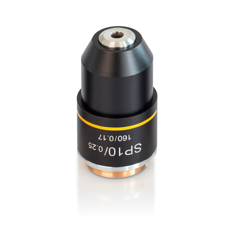 Kern Objectief, OBB-A1563, e-plan, achro, 10x/0.25, w.d. 5.65mm, Schimmelwerend