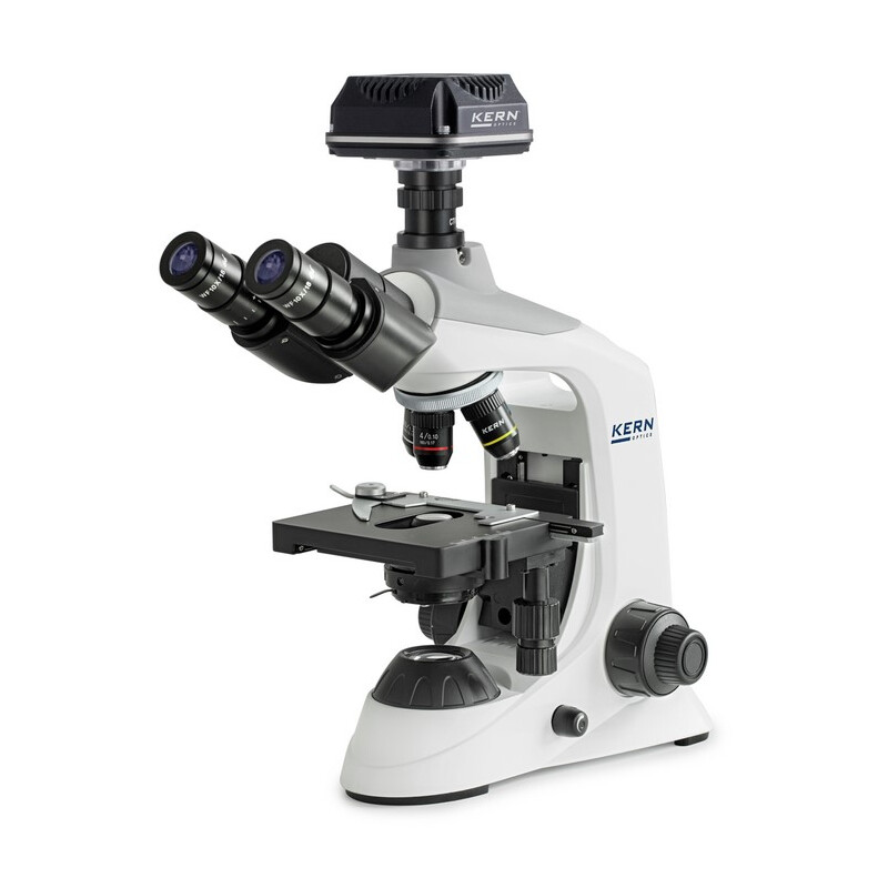 Kern Microscoop Digitale microscopen, OBE 134C825, HF, digitaal, 1,25 Condensor, vast, USB 2.0, 40x-1000x, DIN, Dl, 3W LED, 5,1 MP