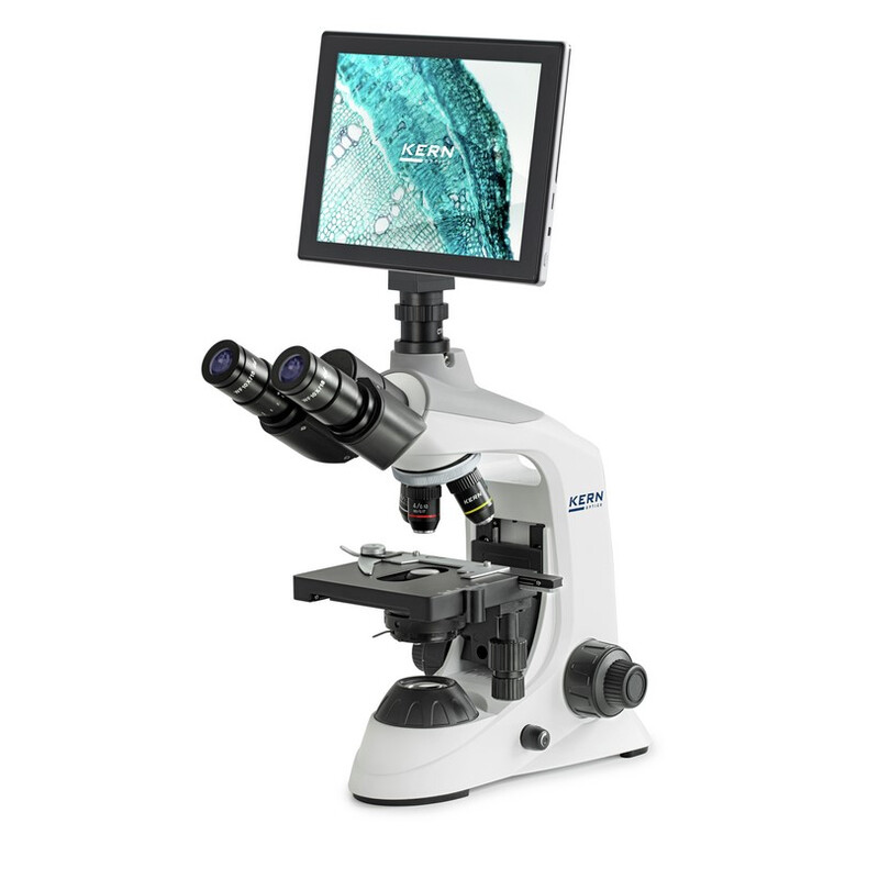 Kern Microscoop Digitale microscopen, OBE 134T241, digitaal, 1.25 Condensor, vast, USB 2.0, 40-1000x, 3W LED, 5 MP, Tablet