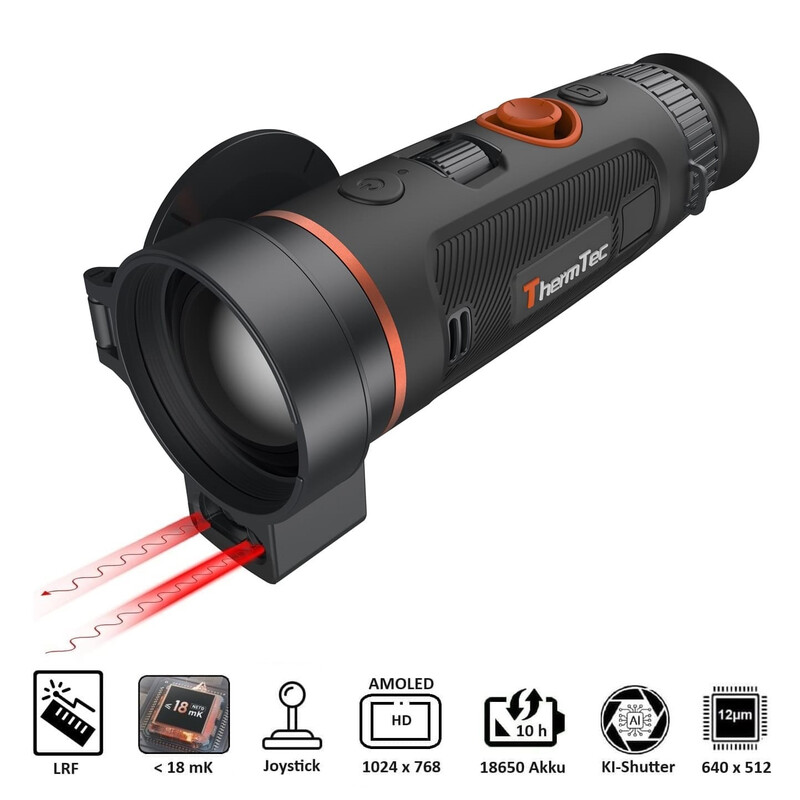 ThermTec Warmtebeeldcamera Wild 650L Laser Rangefinder