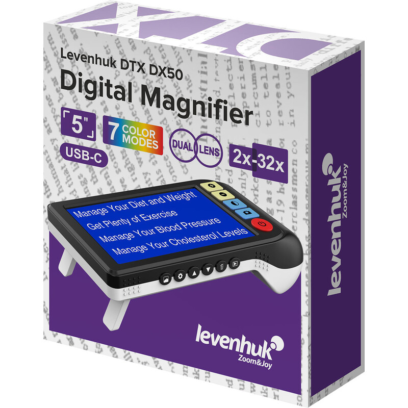 Levenhuk DTX DX50 Digitale Vergrootglazen 2-32x