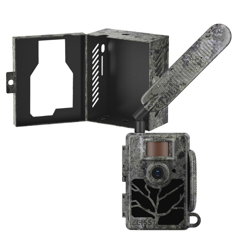 ZEISS Wildlife camera Set Secacam 5 & metalen behuizing