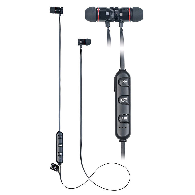 Omegon Bluetooth Stereo hoofdtelefoon met magneet, Bluetooth 5.0