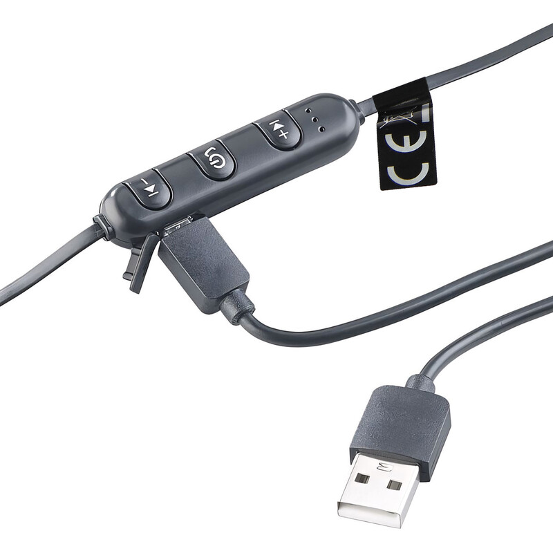 Auvisio Bluetooth in-ear Stereo-Headset met magneet, Bluetooth 5.0