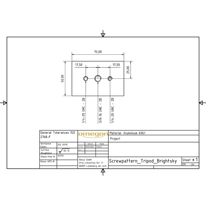 Omegon Verrekijkers Brightsky 26x82 - 90°