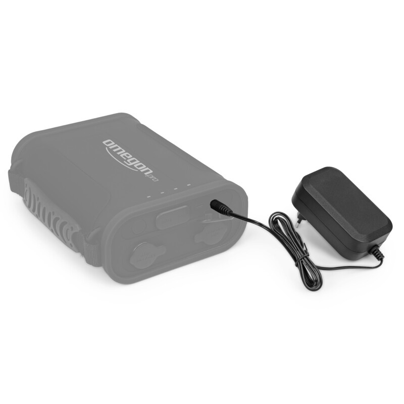 Omegon Stroomvoorziening 20V/2A Vervangende Voeding voor 154 en 307 Wh Powerbank