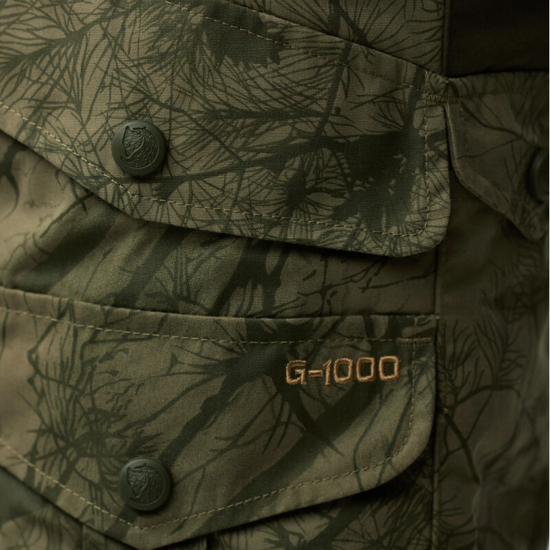 Fjällräven Barents Pro Jachtbroek M, 626-662 Groen Camo-Diep Bos, 56