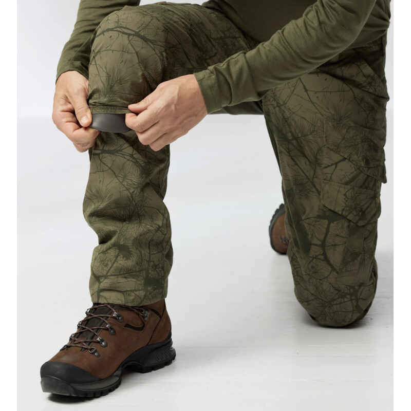 Fjällräven Barents Pro Jachtbroek M, 626-662 Groen Camo-Diep Bos, 50