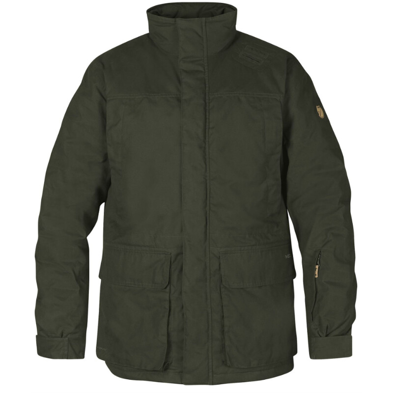 Fjällräven Brenner Pro gewatteerd jack M, 662 Deep Forest, maat M