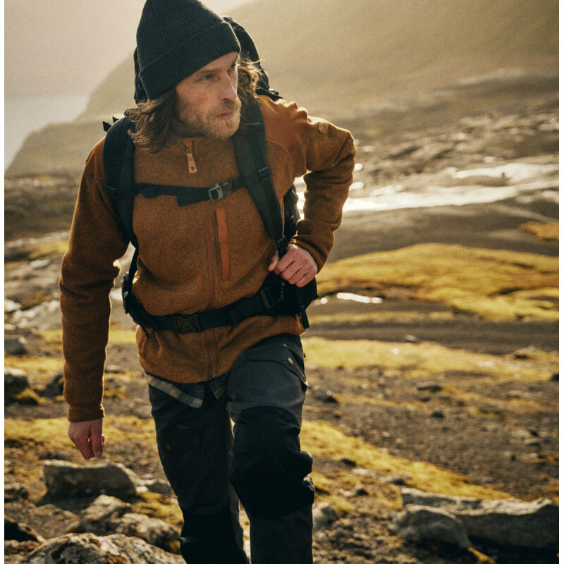 Fjällräven Buck Fleece M, 230 Kastanje, S