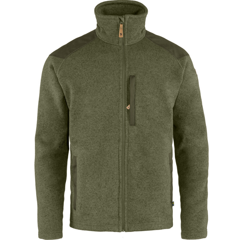 Fjällräven Buck Fleece M, 625-662 Lauriergroen-Diep Bos, S