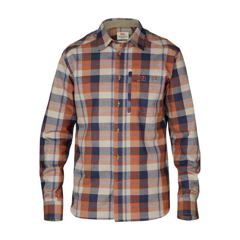 Fjällräven Fjällglim Overhemd M, 215 Autumn Leaf, maat S
