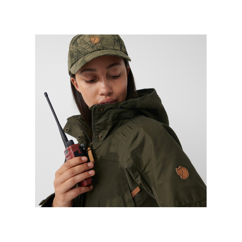Fjällräven Forest Hybrid Jas W, 633 Donker Olijf, XL