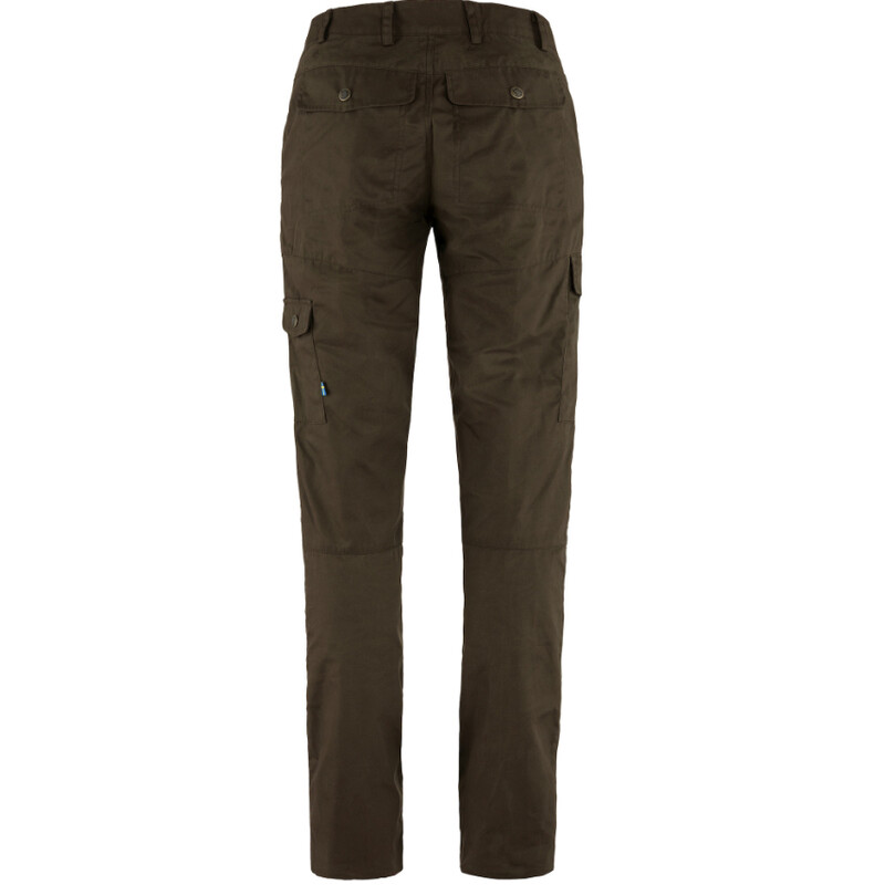 Fjällräven Karla Pro Broek Gebogen W, 633 Donker Olijf, maat 42